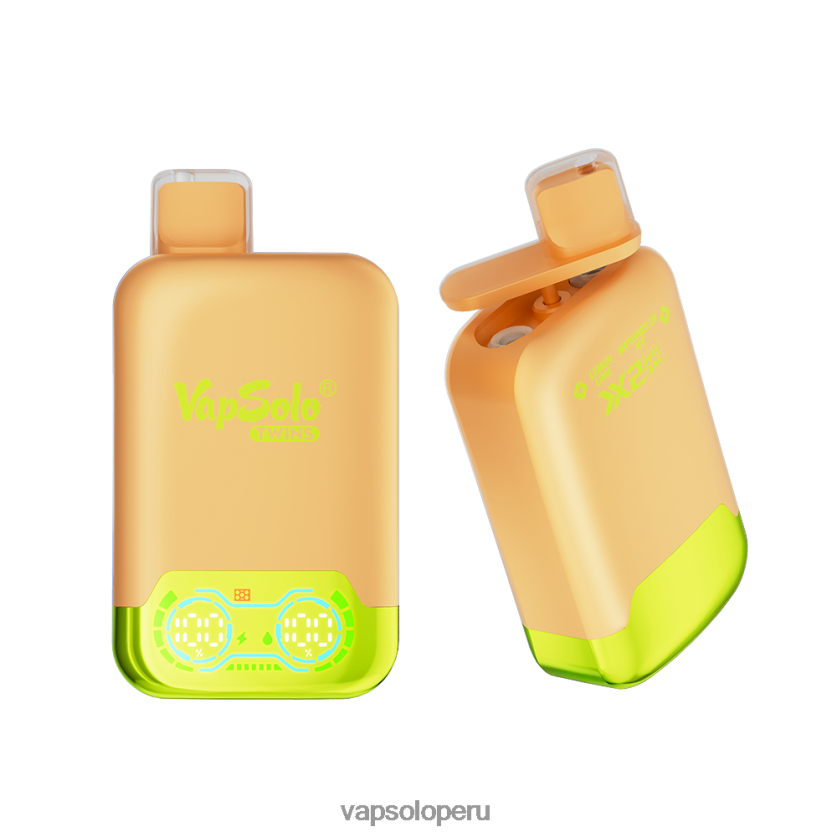 VapSolo Precio - VapSolo TWINS vaporizador desechable 2FN8ND29 hielo de lima y sandía