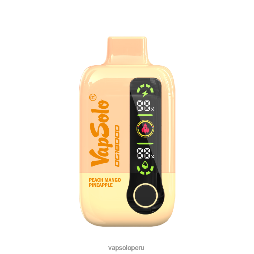 VapSolo Precio - VapSolo DG18000 vaporizador desechable 2FN8ND53 durazno mango piña
