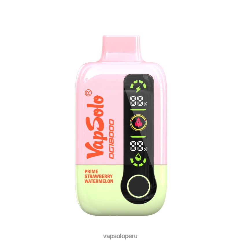 VapSolo Sabores - VapSolo DG18000 vaporizador desechable 2FN8ND54 sandía fresa de primera