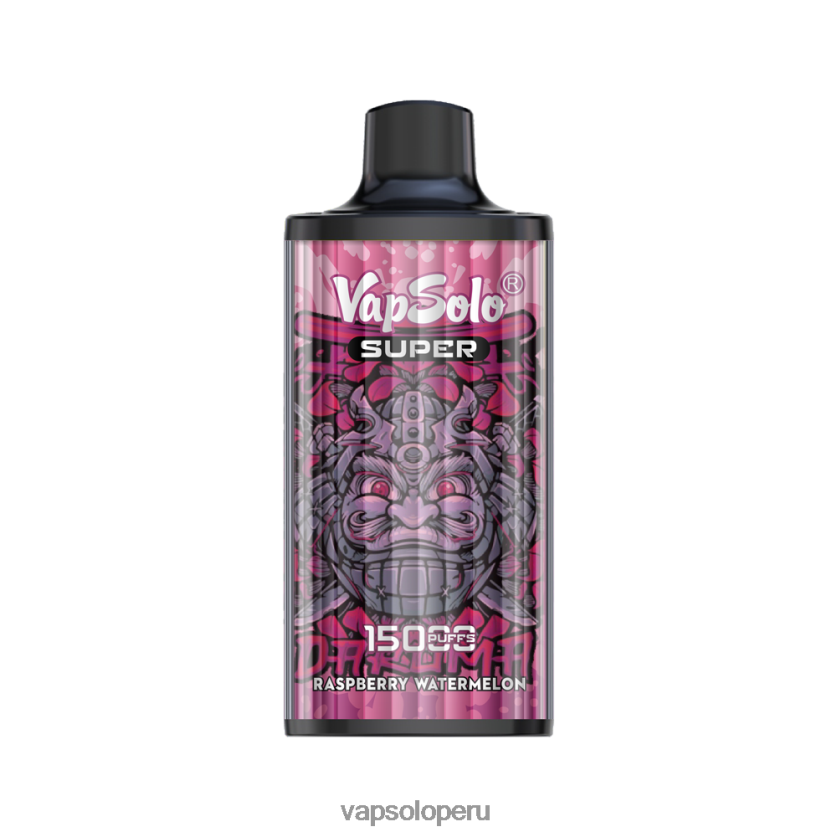 VapSolo Perú - VapSolo SUPER vaporizador desechable 2FN8ND19 sandía frambuesa